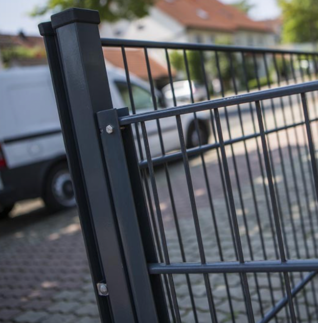 Zaunanschlussleiste - (Statt Eckpfosten bei rechten Winkel)