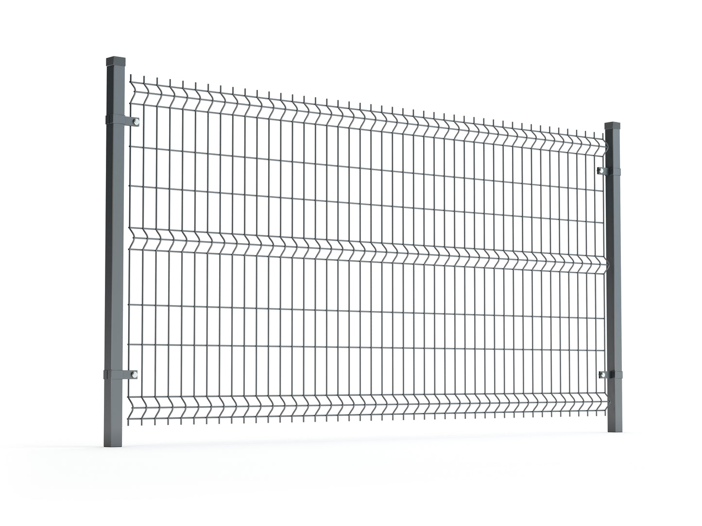 3D Einstabmattenzaun Zaunfeld